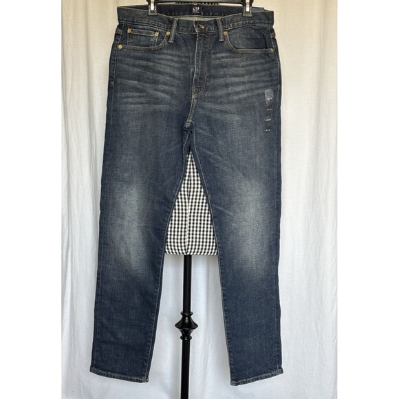 Men's Gap GapFlex Dark Wash Athletic Fit Jeans 33x32 New